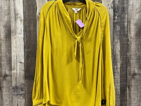 Yellow Top Long Sleeve Bb Dakota, Size S Fashion