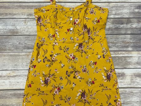 Yellow Dress Casual Short Xhilaration, Size Xl For Sale